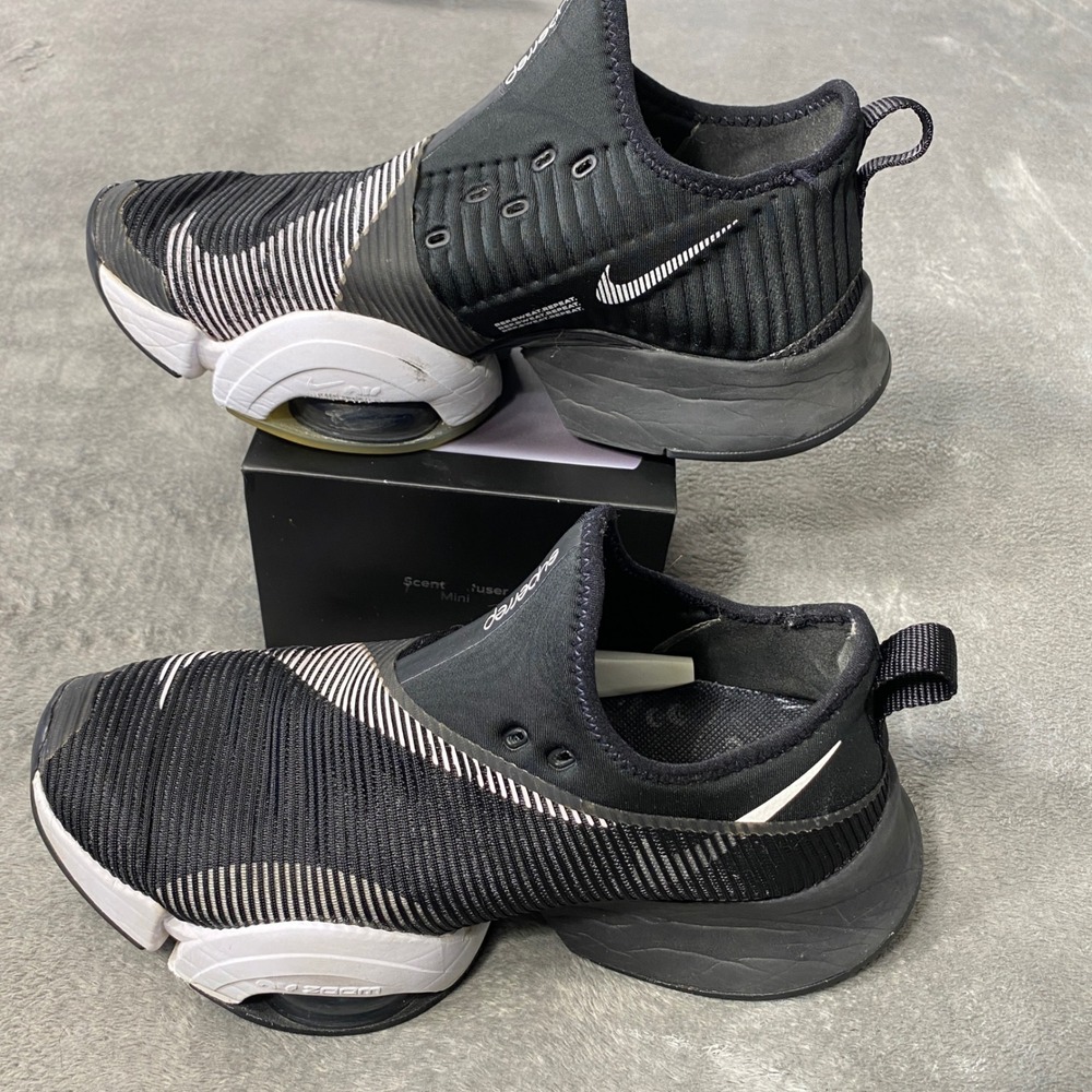 Nike Air Zoom SuperRep Womens 8 Black White BQ7043-010 HIIT Training Shoes